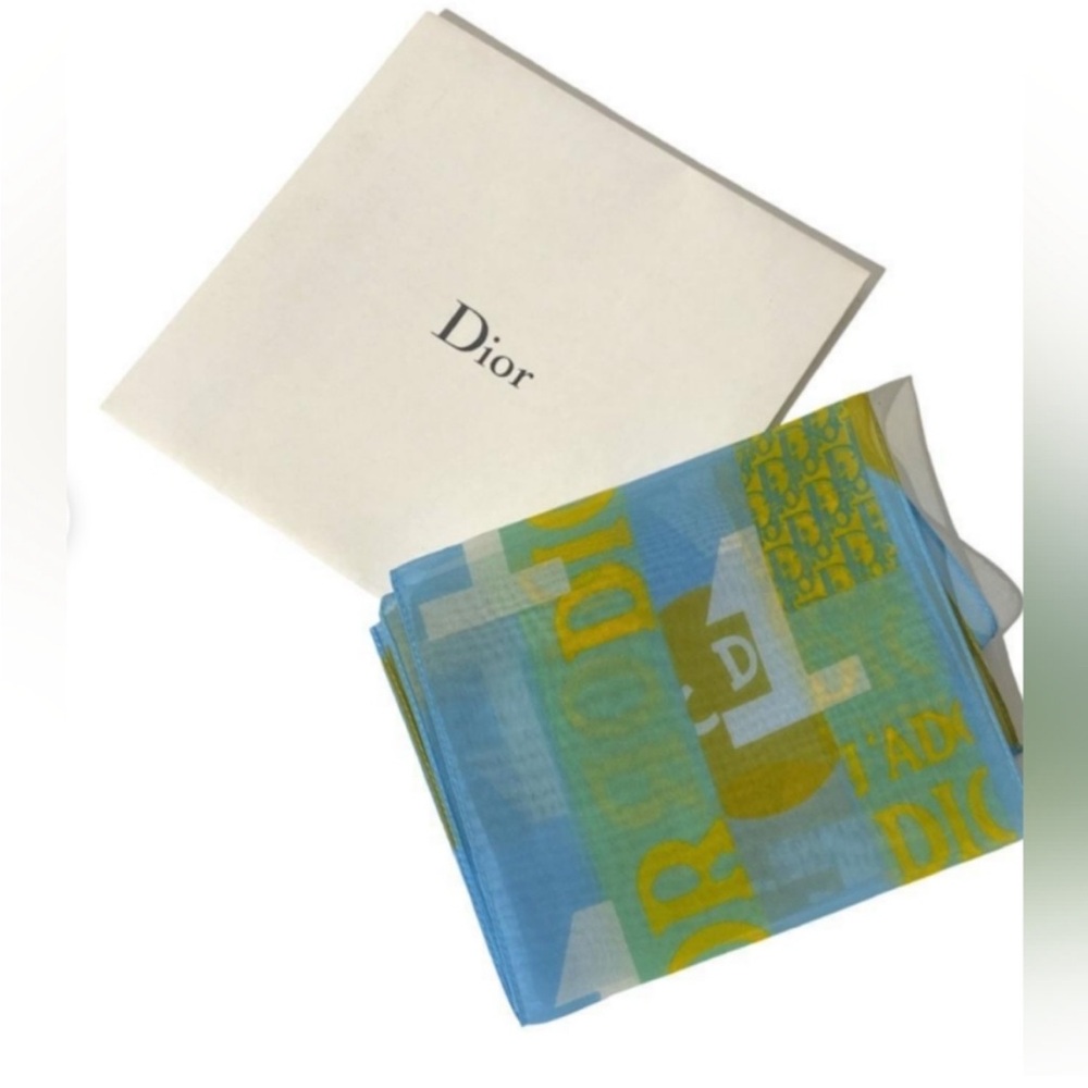 NIB Christian Dior Trotter Trotter Silk Scarf, Lovely Gift